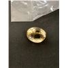 Image 2 : BIG CITRINE 35.41CT, 22.50 X 18.34 X 13.93MM, OVAL MASTER CUT, LOUPE CLEAN, BRAZIL