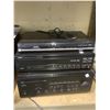 Image 2 : BOSE SUBWOOFER ACOUSTIMASS SYSTEM, TOSHIBA DVD PLAYER, YAMAHA CD PLAYER AND RECEIVER