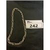 Image 1 : STAMPED .925 STERLING SILVER 22" 65G NECKLACE