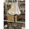 Image 1 : METAL BASE LAMP WITH SHADE