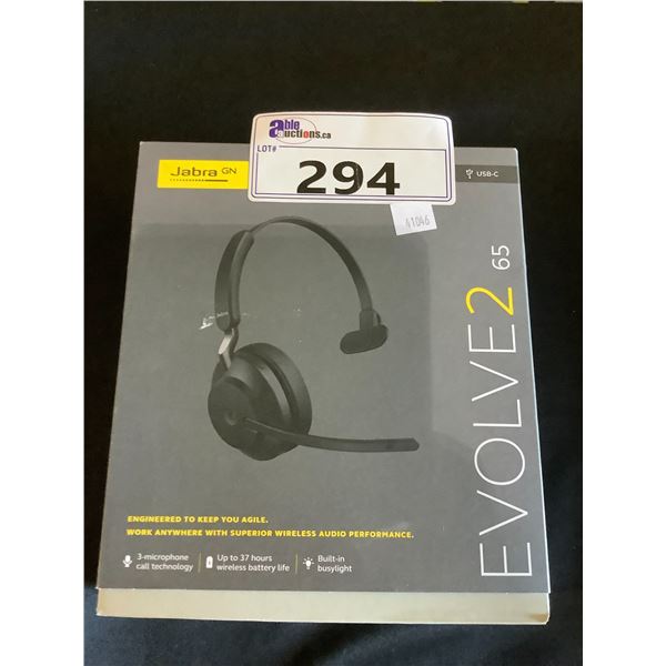 JABRA EVOLVE2 65 HEADSET