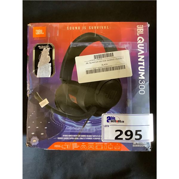 JBL QUANTUM 300 GAMING HEADSET