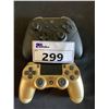 Image 1 : 1 XBOX WIRELESS CONTROLLER AND 1 PLAYSTATION WIRELESS CONTROLLER