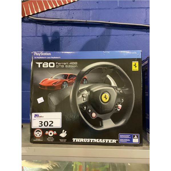 THRUSTMASTER PLAYSTAYSTION T80 FERRARI GTB EDITION STEERING WHEEL