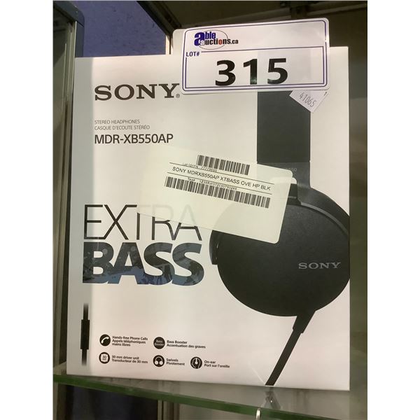 SONY EXTRA BASS HEADPHONES