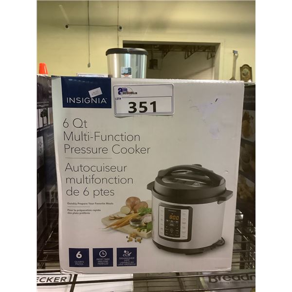 6QT MULTI FUNCTION PRESSURE COOKER