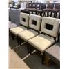 Image 2 : SET OF 3 DINING CHAIRS