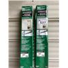Image 2 : 2 EVERBILT DECORATIVE SLIDING DOOR RAIL AND HARDWARE KITS FOR DOORS UP TO 170LB 1 3/8" TO 1 3/4"