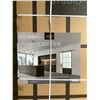 Image 2 : INDOOR STUDIO CARTIER FROSTED GLASS BARN DOOR KIT 37" X 84" X 1 3/16 THICKNESS