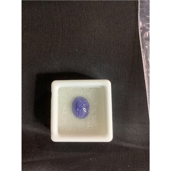 SUPERB TANZANITE 4.90CT, 11.4 X 9.2 X 5.5MM, OVAL CABOCHON, VS CLARITY, TANZANIA, UNTREATED