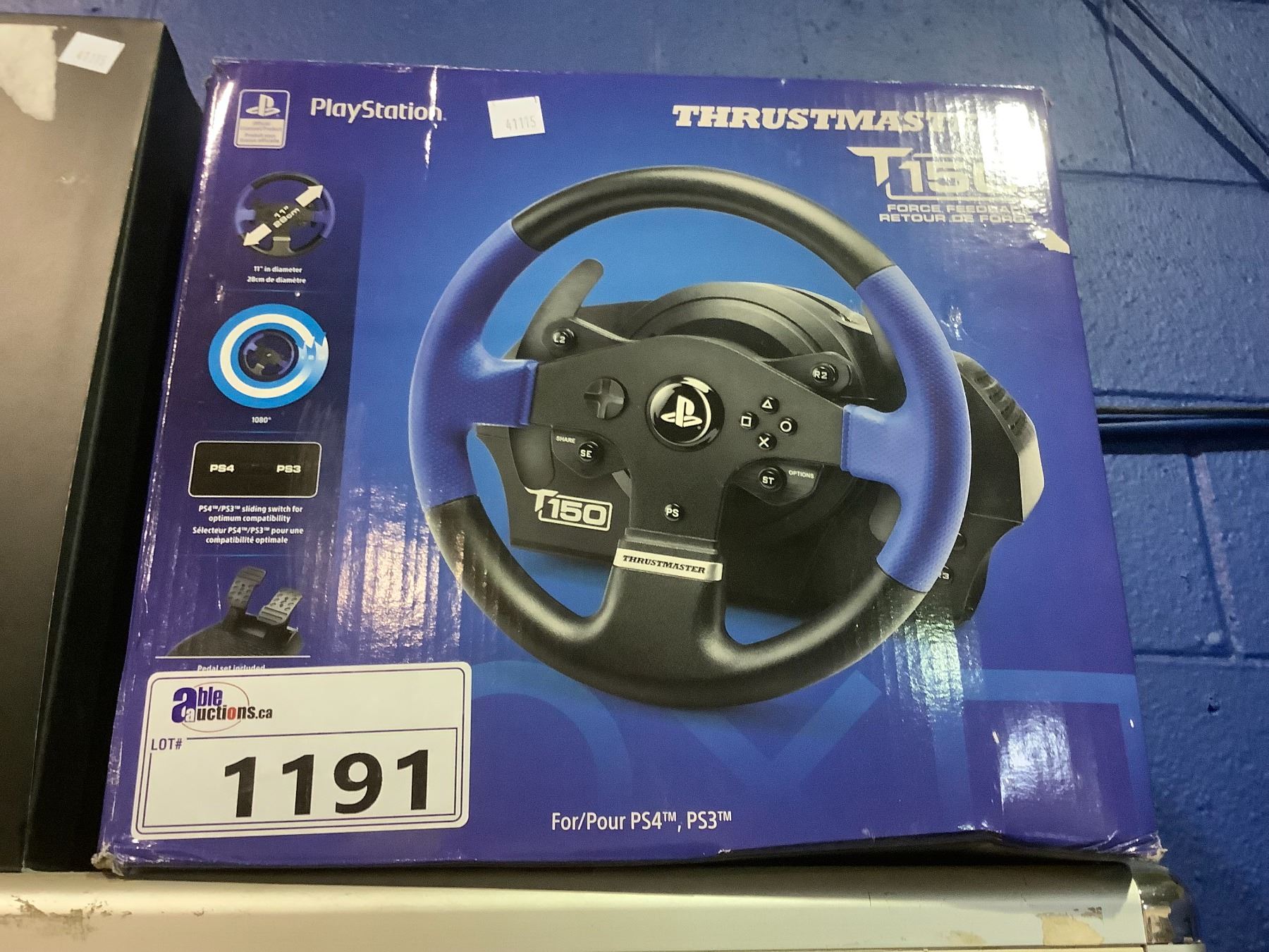 T150 PLAYSTATION THRUSTMASTER T150 RACING WHEEL - Able Auctions