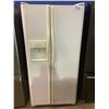 Image 1 : FRIGIDAIRE WHITE SIDE BY SIDE FRIDGE MODEL FRS3R4EWA