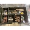Image 2 : LOCKBOX WITH COINS AND CONTENTS (NO KEY)