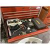Image 10 : SNAP ON 2 PIECE ROLLING TOOLBOX WITH CONTENTS KEY FOR TOP LOCK, BOTTOM LOCK