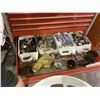 Image 11 : SNAP ON 2 PIECE ROLLING TOOLBOX WITH CONTENTS KEY FOR TOP LOCK, BOTTOM LOCK