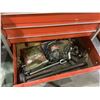 Image 13 : SNAP ON 2 PIECE ROLLING TOOLBOX WITH CONTENTS KEY FOR TOP LOCK, BOTTOM LOCK