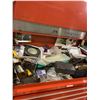 Image 2 : SNAP ON 2 PIECE ROLLING TOOLBOX WITH CONTENTS KEY FOR TOP LOCK, BOTTOM LOCK