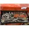 Image 3 : 2 PIECE RED ROLLING TOOLBOX WITH CONTENTS 27" X 19" X 48.75"