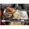 Image 3 : GREY ROLLING CART WITH CONTENTS