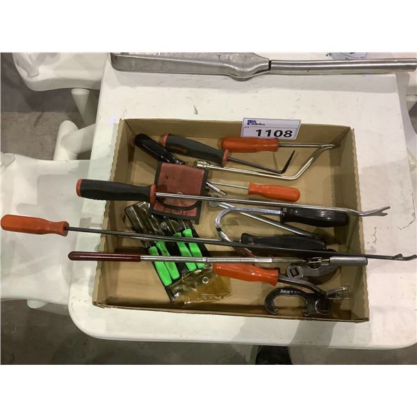 ASSORTED TOOLS BRANDS INCLUDING MAC AND SNAP ON