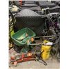 Image 1 : SCOTTS SPREADER, CHAPIN SPRAYER AND 4000LBS CAPACITY JACK