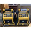 Image 1 : 2 CAT BATTERY CHARGERS, UNKNOWN WORKING CONDITION, NO CHARGERS