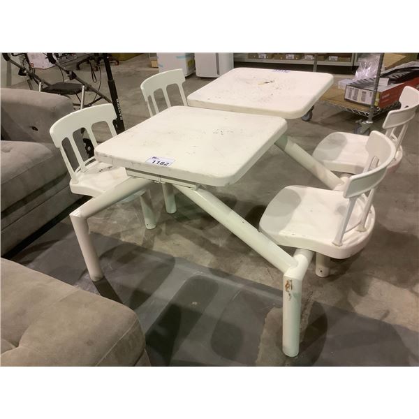 OUTDOOR PICNIC BENCH 2 SEATER