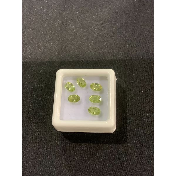 NATURAL PERIDOT 2.99CT, 6 X 4MM CALIBRATED FOR JEWELRY, OVAL CUT, VVS CLARITY, BRAZIL, UNTREATED