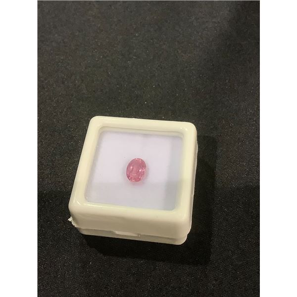 NATURAL PINK SAPPHIRE 1.02CT, 7.01 X 5.52 X 3.26MM, OVAL CUT, VVS CLARITY, MADAGASCAR, UNTREATED