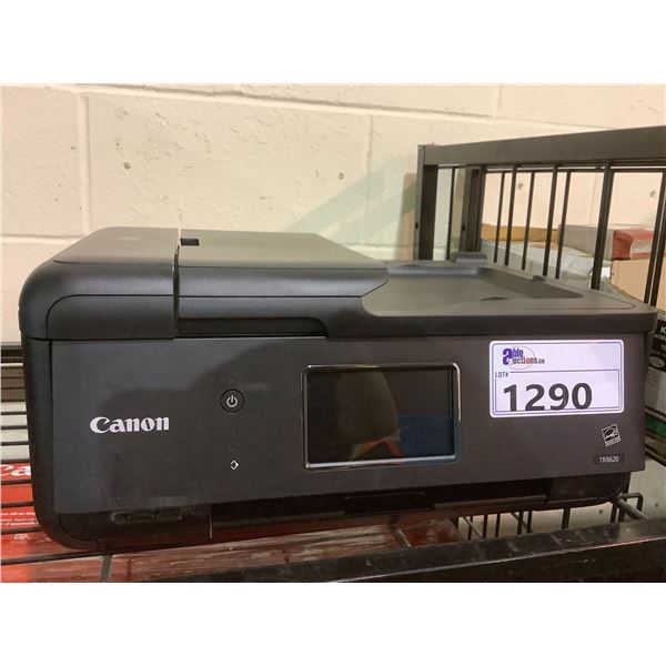 CANON PIXMA TR8620 PRINTER OUT OF BOX (NO POWER CORD)