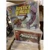 Image 3 : SLEEVE OF ASSORTED COMICS BOOKS TITLES INCLUDING; JUSTICE LEAGUE, JUDGE DREDD, KAMANDI AND MORE