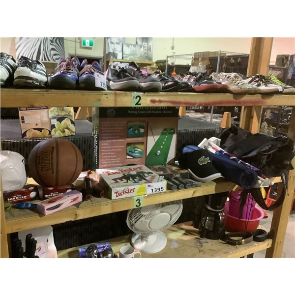 TWISTER, PUT'N RETURN, YOGA MAT IN BAG, CAR FLAGS AND MORE