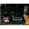 Image 2 : SHELF OF ASSORTED ELECTRONICS; CASSETTE PLAYER, SPEAKERS AND MORE