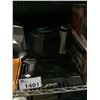 Image 3 : SHELF OF ASSORTED ELECTRONICS; CASSETTE PLAYER, SPEAKERS AND MORE