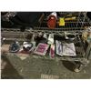 Image 2 : ENTIRE RACK (RACK NOT INCLUDED) OF ASSORTED DVDS, CELL PHONES, LAPTOPS (NO HARD DRIVES) TOOLS AND