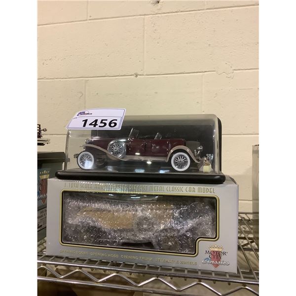 2 COLLECTIBLE MODEL CARS