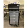 Image 1 : 2 PIECE ROLLING TOOL CHEST WITH CONTENTS APPROX 26 X 16 X 63"