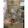 Image 2 : 2 STYLES GOLD COLOURED CANDLE HOLDERS (APPROX 59 TOTAL)