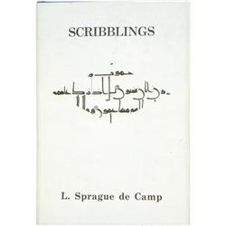 L. Sprague de Camp: Scribblings. 1st Ed.