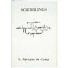 Image 1 : L. Sprague de Camp: Scribblings. 1st Ed.