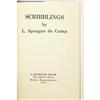 Image 2 : L. Sprague de Camp: Scribblings. 1st Ed.