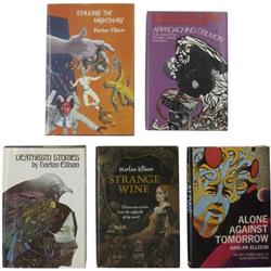 Harlan Ellison, Five First Editions.