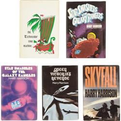 Harry Harrison, Five First Editions.