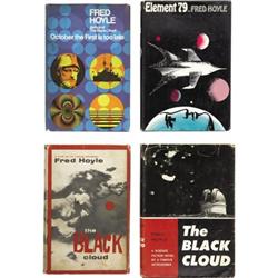 Fred Hoyle, Four First Editions.