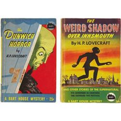H. P. Lovecraft. Two Early Bart House PBs