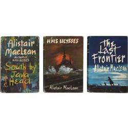 Alistair MacLean, Three UK First Editions.