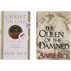 Anne Rice, Two First Editions, One Signed.