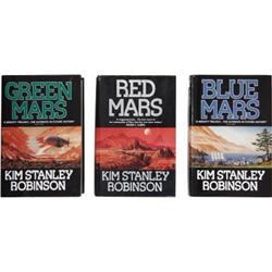 Kim Stanley Robinson, Three Mars 1st Editions.