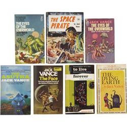 Jack Vance, Fourteen Science-Fiction Paperbacks.