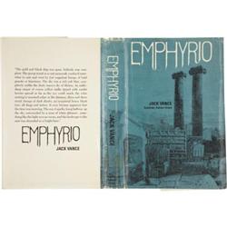 Dust Jacket for Jack Vance's Emphyrio